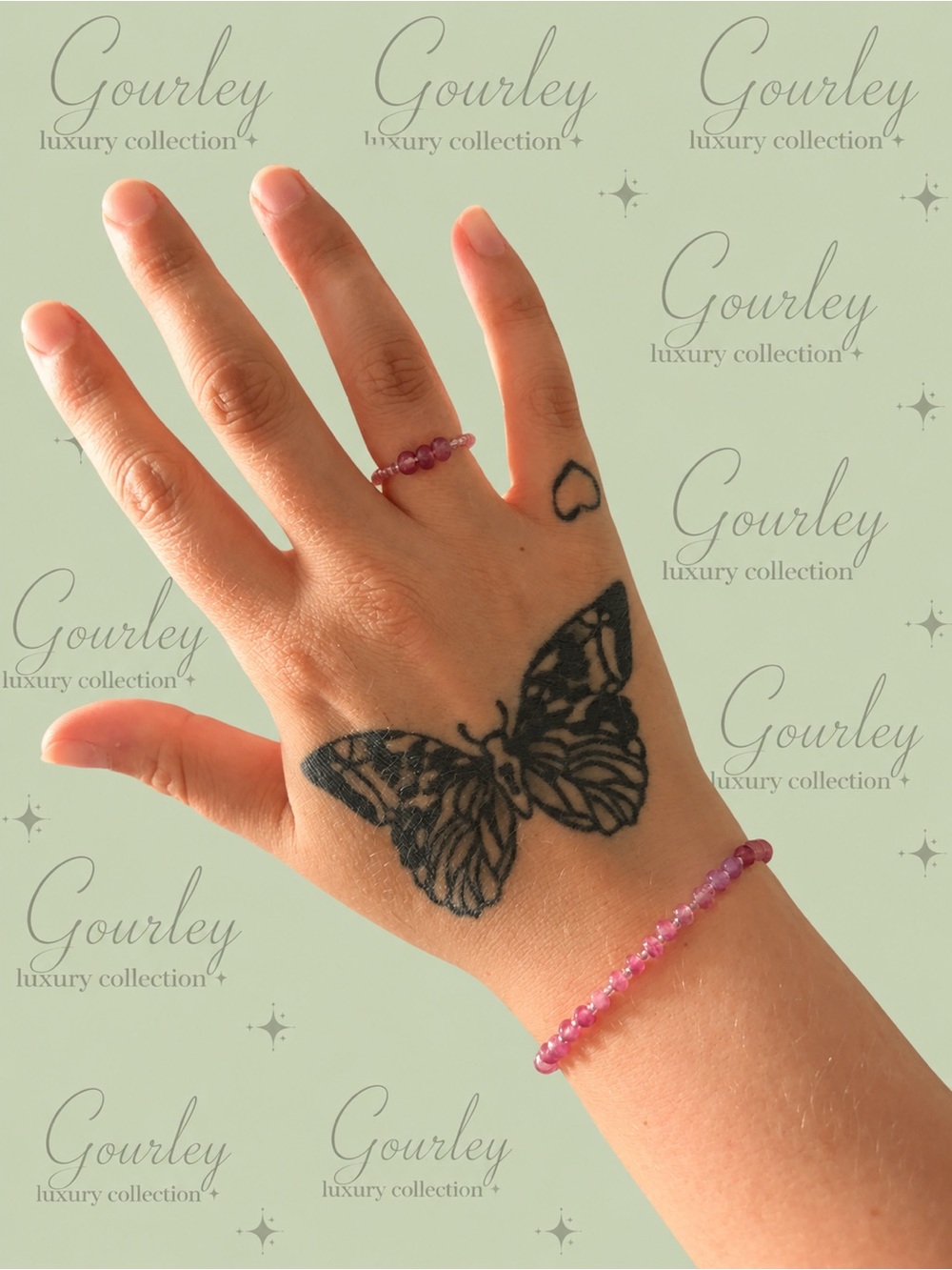 Genuine Jade Bracelet Matching Ring
